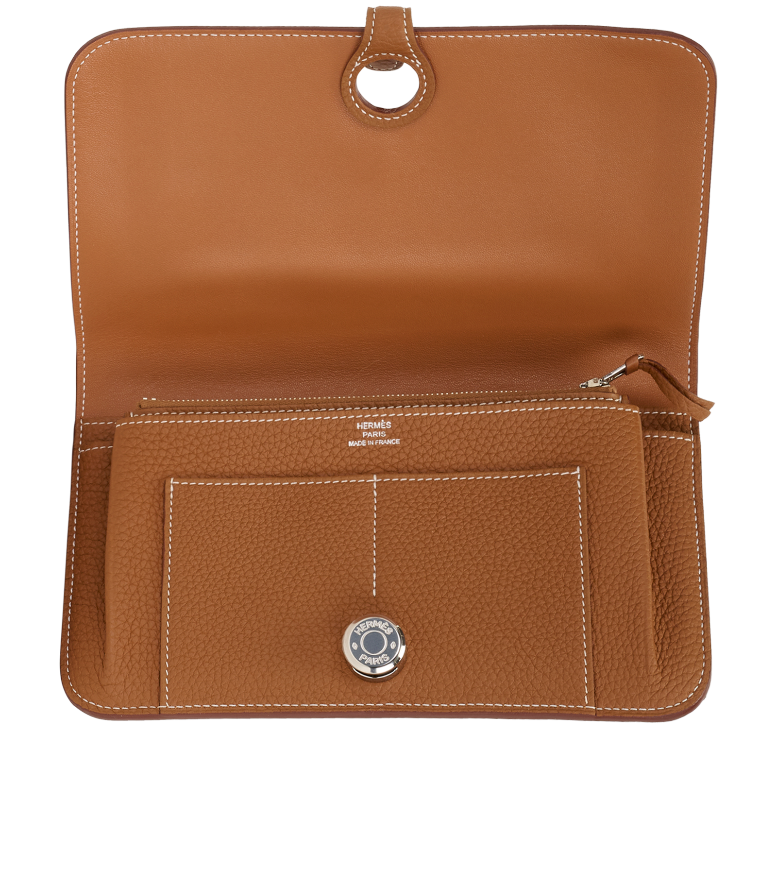 Hermes Dogon Wallet, &pound;595, Accessories, Brown, Leather, Other view
